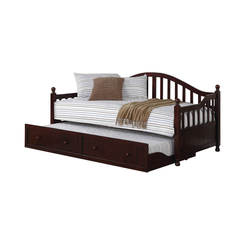 Julie Ann Cappuccino Twin Daybed w/ Trundle