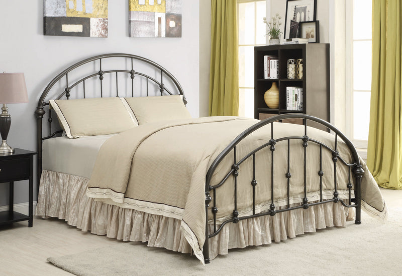 Rowan - Dark Bronze - Queen Bed - Ornate Home