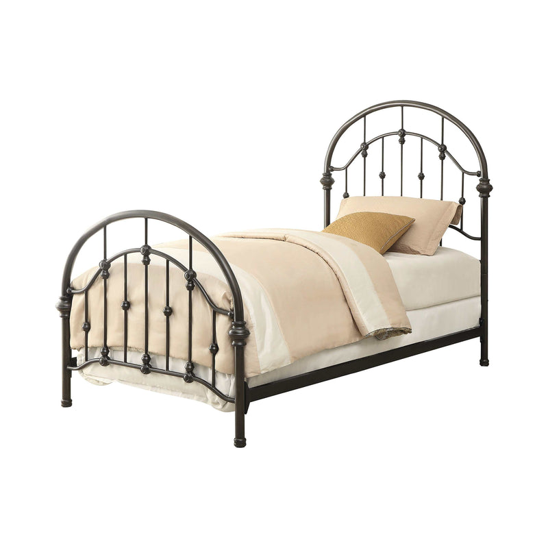 Rowan - Dark Bronze - Twin Bed - Ornate Home