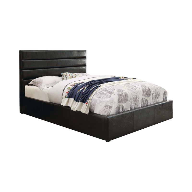 Riverbend - Black - Eastern King Storage Bed - Ornate Home