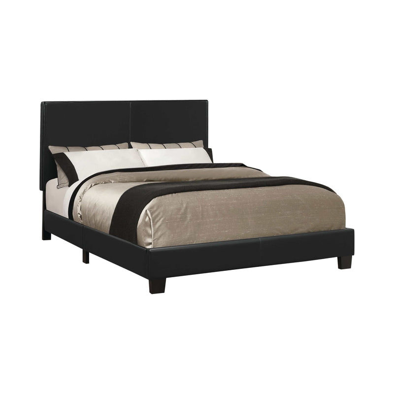 Mauve - Black - Full Platform Bed - Ornate Home