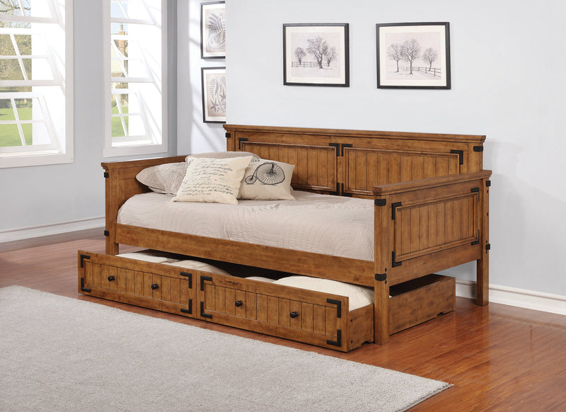 Coronado - Rustic Honey - Twin Daybed - Ornate Home