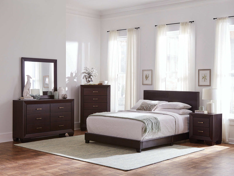 Dorian - Brown - Eastern King Bed - Ornate Home