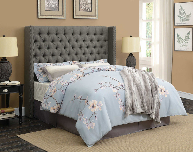 Bancroft - Grey - California King Bed - Ornate Home