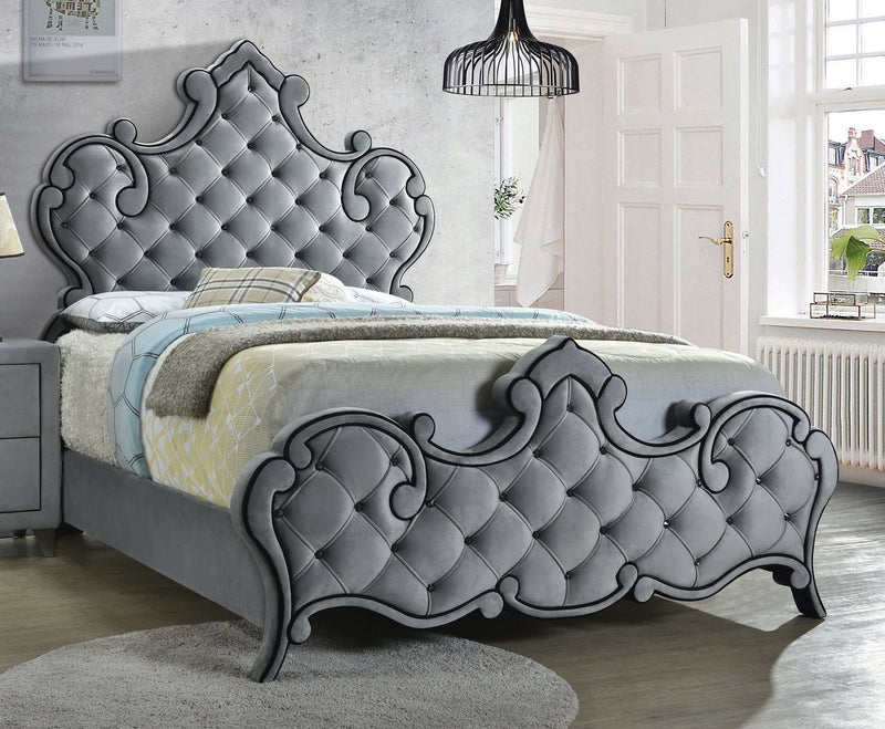 Sandboard - Grey - Eastern King Bed - Ornate Home