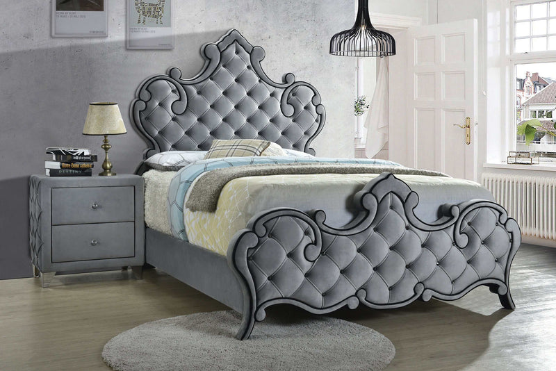 Sandboard - Grey - Eastern King Bed - Ornate Home