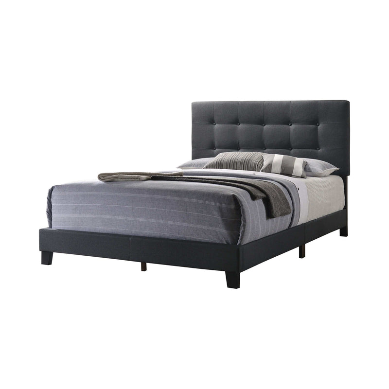 Mapes - Charcoal - Eastern King Bed - Ornate Home