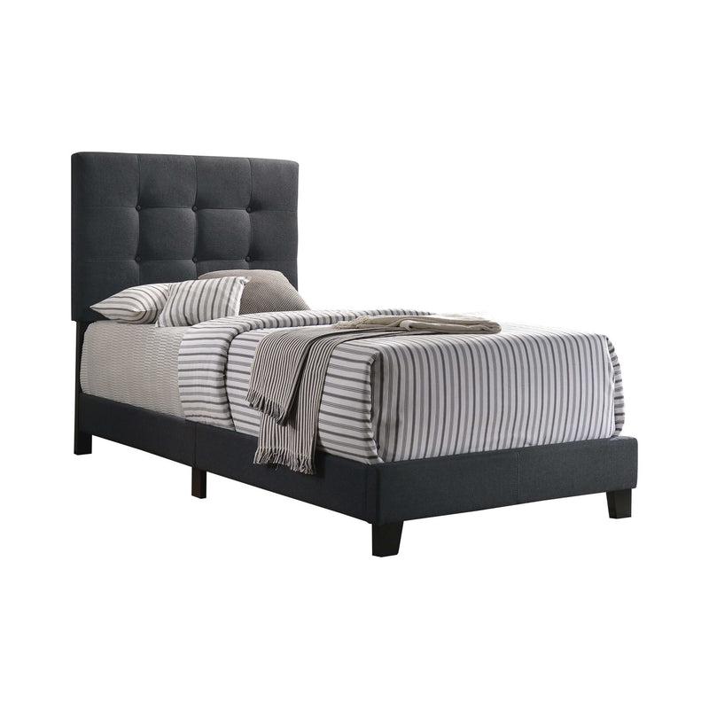 Mapes - Charcoal - Twin Bed - Ornate Home