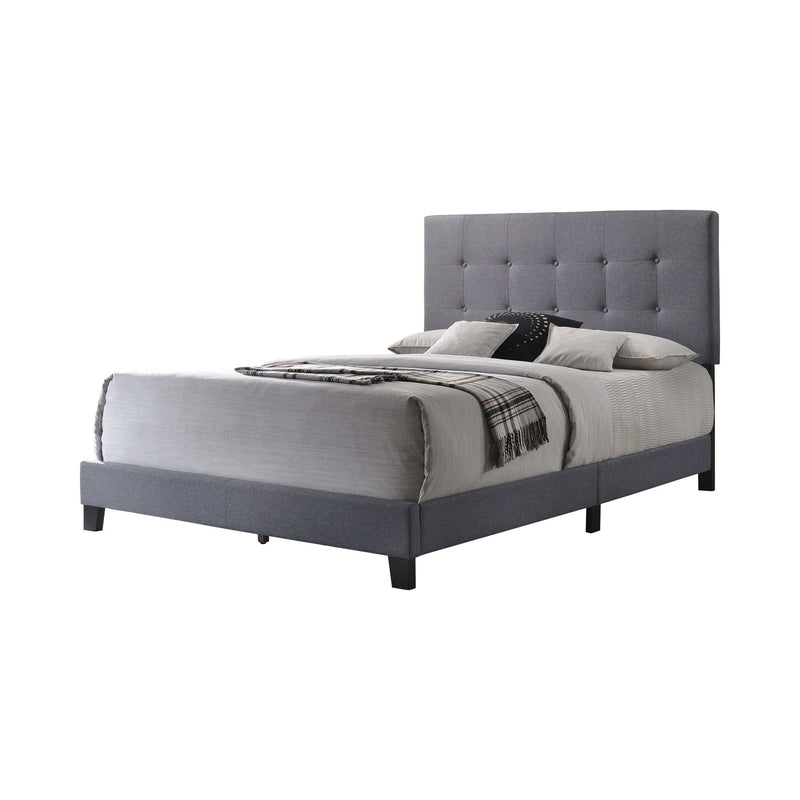 Mapes - Grey - Eastern King Bed - Ornate Home