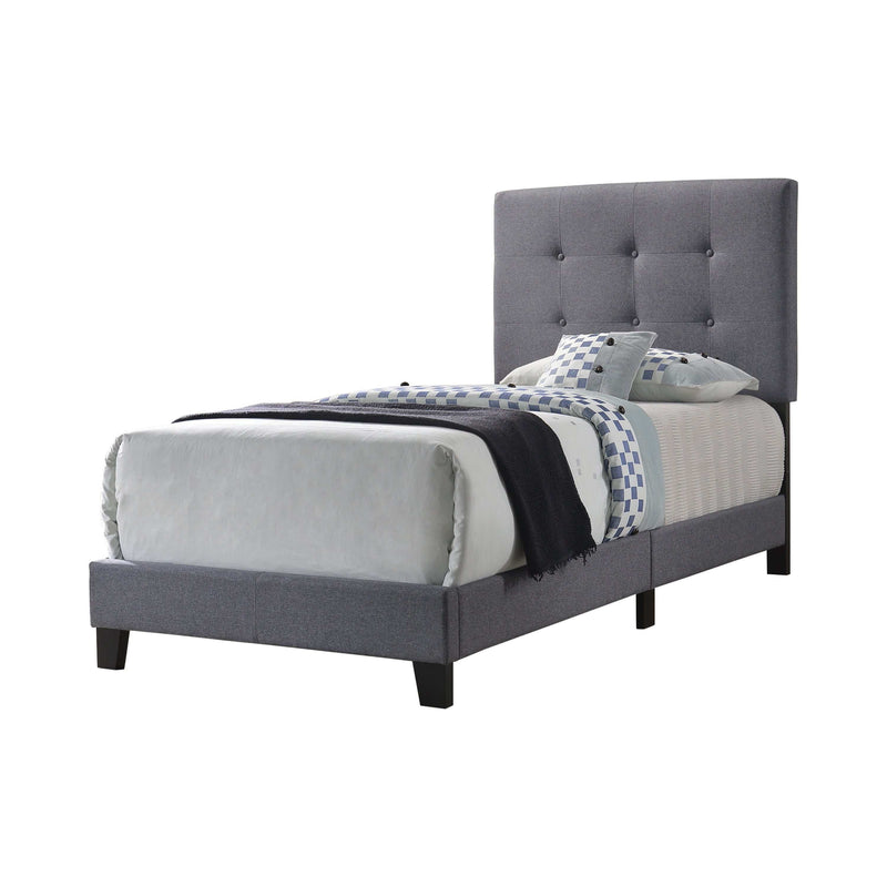 Mapes - Grey - Twin Bed - Ornate Home