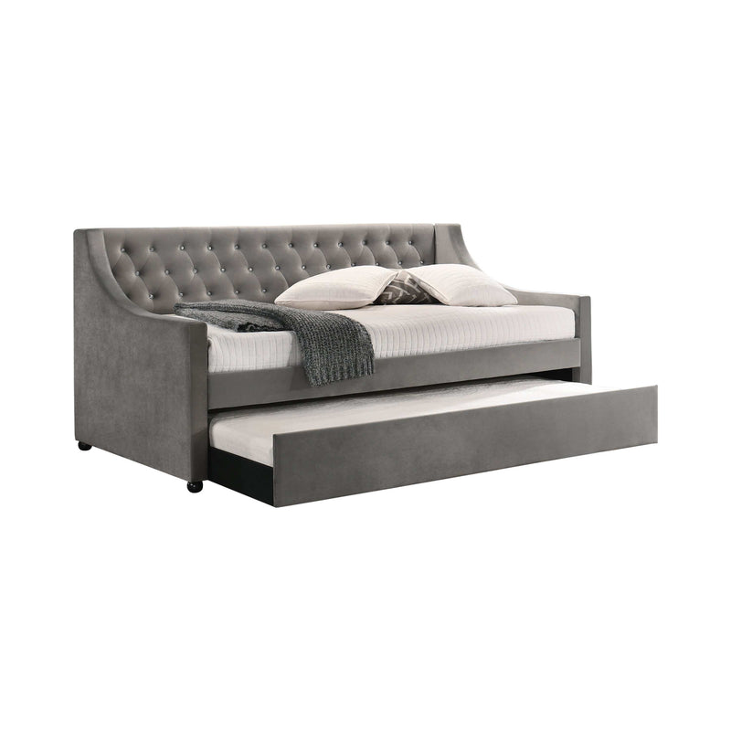 Chatsboro - Grey - Twin Daybed w/ Trundle - Ornate Home