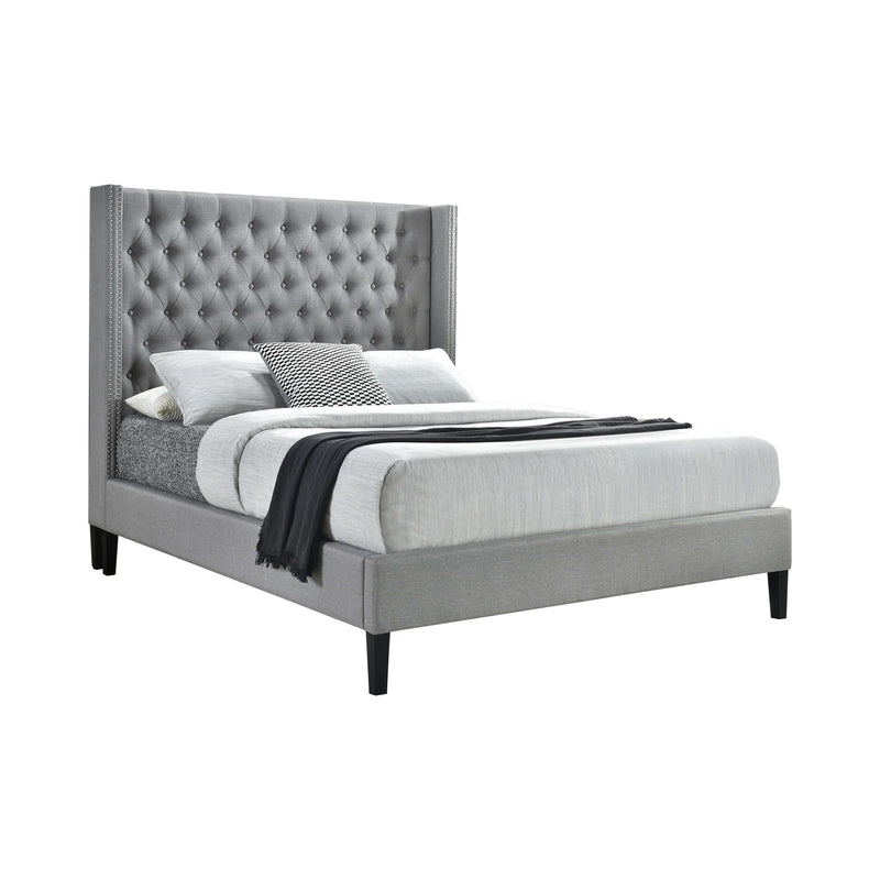 Summerset - Light Grey - Eastern King Bed - Ornate Home