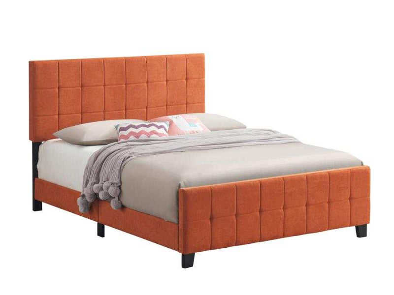 Fairfield - Orange - Eastern King Panel Bed - Ornate Home