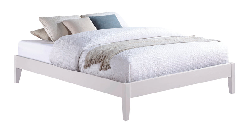 Hounslow White Queen Platform Bed