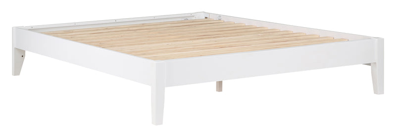 Hounslow White Queen Platform Bed