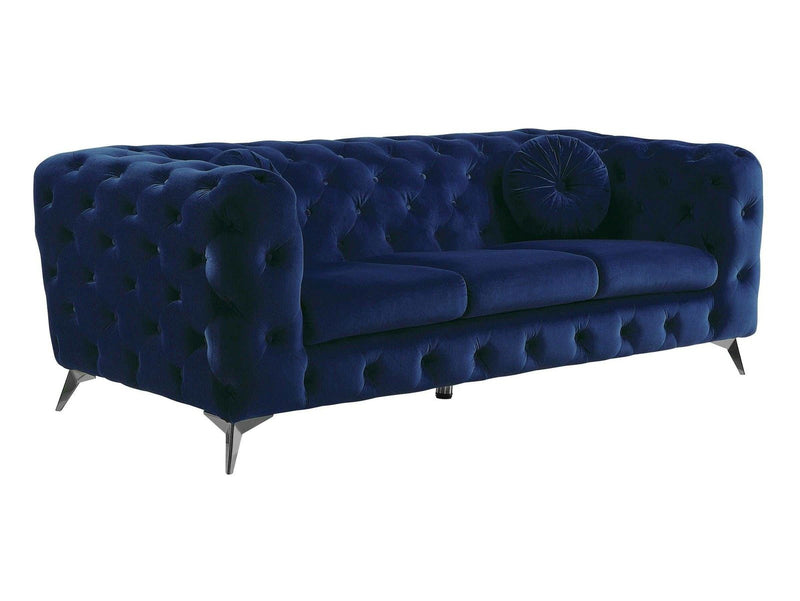 Atronia - Blue - Sofa - Ornate Home