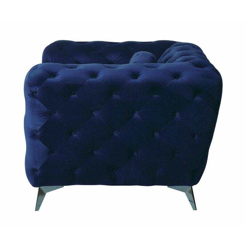 Atronia - Blue - Loveseat - Ornate Home