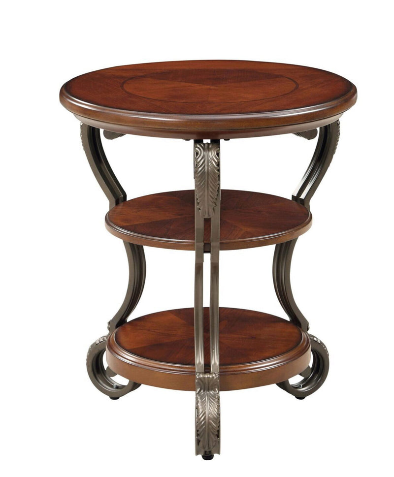 May Brown Cherry Side Table