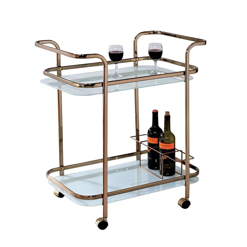 Tiana Champagne Serving Cart