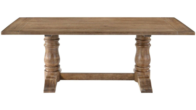 Leventis - Weathered Oak - Dining Table - Ornate Home