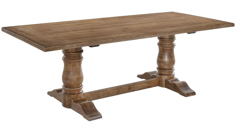 Leventis - Weathered Oak - Dining Table - Ornate Home