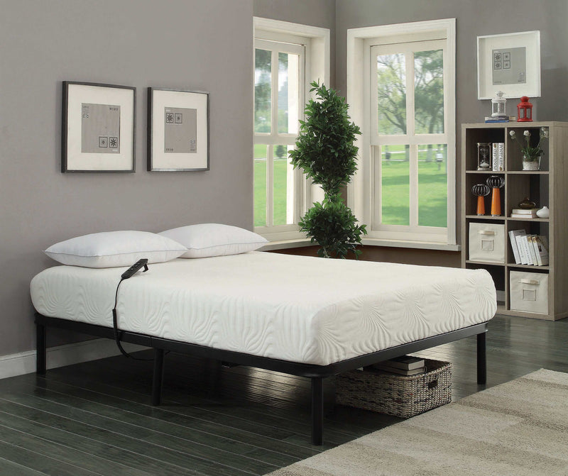 Stanhope - Black - Twin Long Adjustable Bed Base - Ornate Home