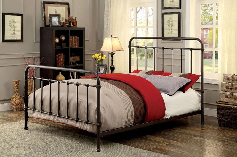 Iria Dark Bronze E.King Bed