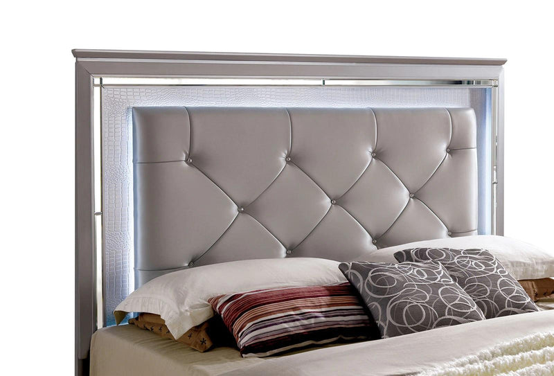 Bellanova Silver Queen Bed