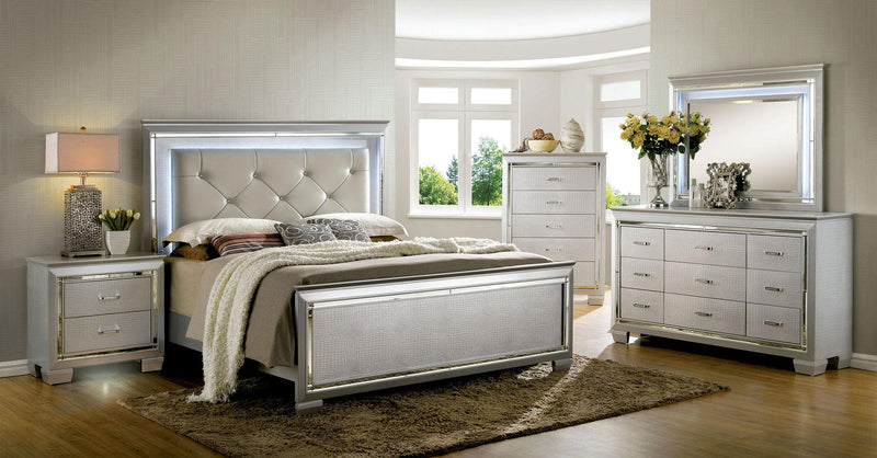 Bellanova Silver Queen Bed