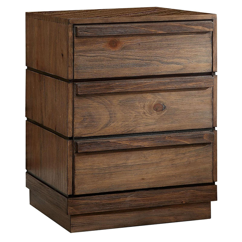 Coimbra Rustic Natural Tone Nightstand