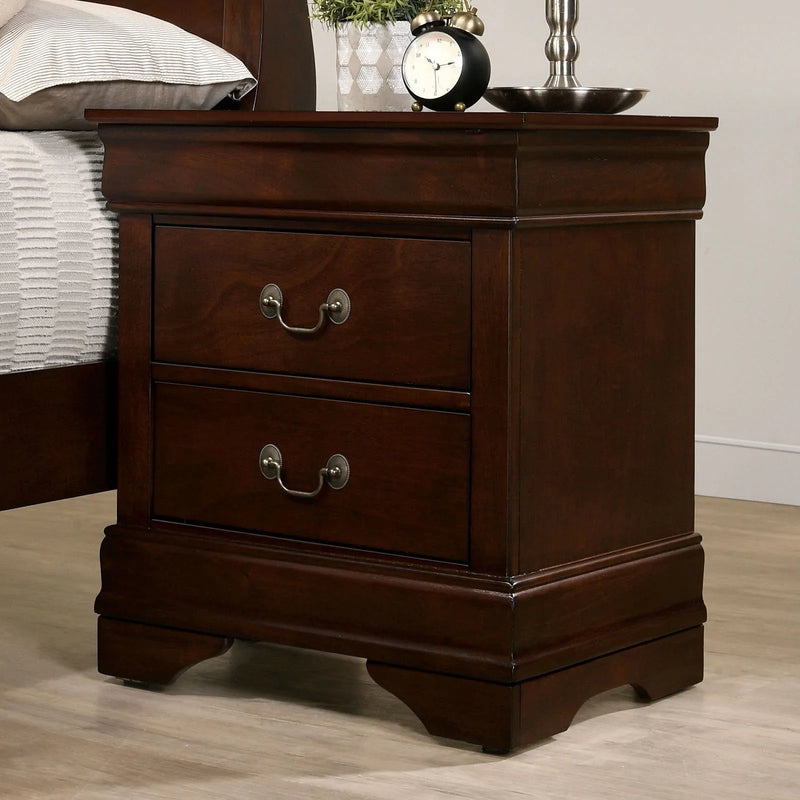 Louis Philippe Cherry Nightstand