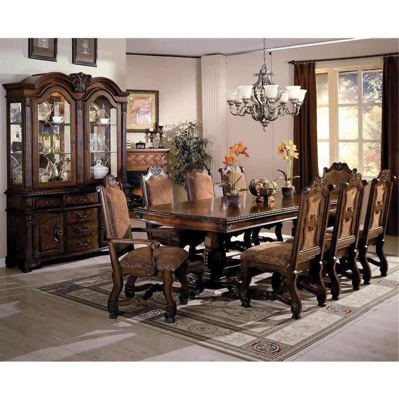 Neo Renaissance - Brown - Dining Room Set / 7pc - Ornate Home