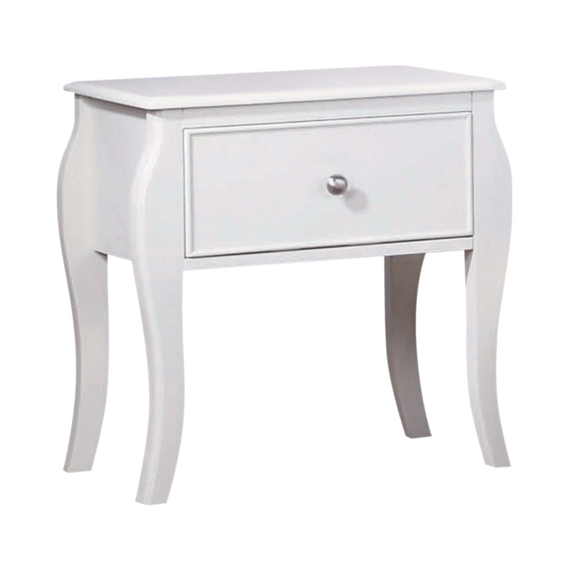 Dominique - White - Nightstand - Ornate Home