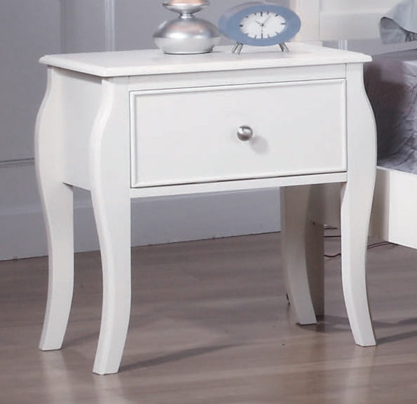 Dominique - White - Nightstand - Ornate Home