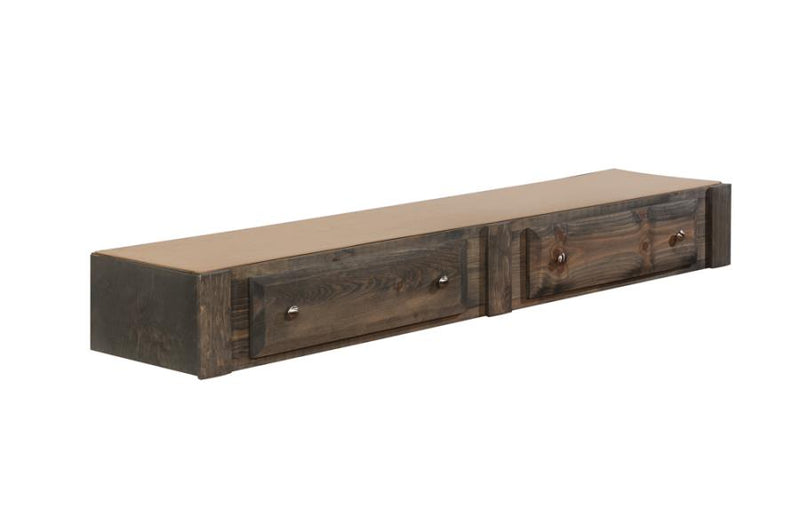 Wrangle Hill Gun Smoke 2-drawer Under Bed Storage