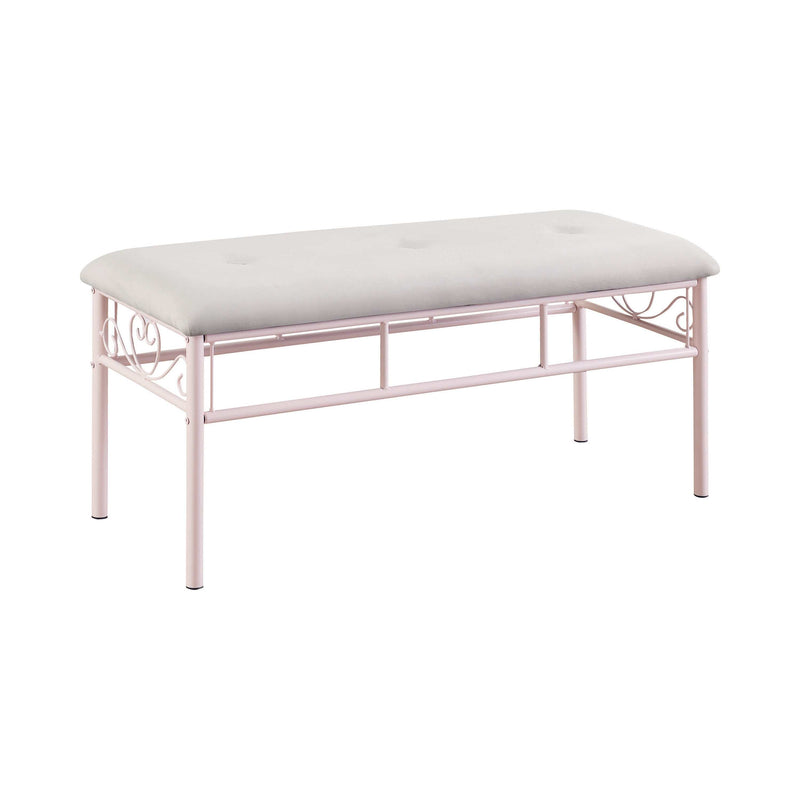 Massi - Powder Pink - Bench - Ornate Home