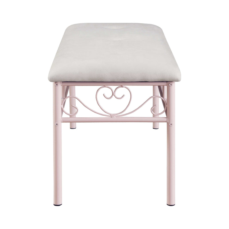 Massi - Powder Pink - Bench - Ornate Home