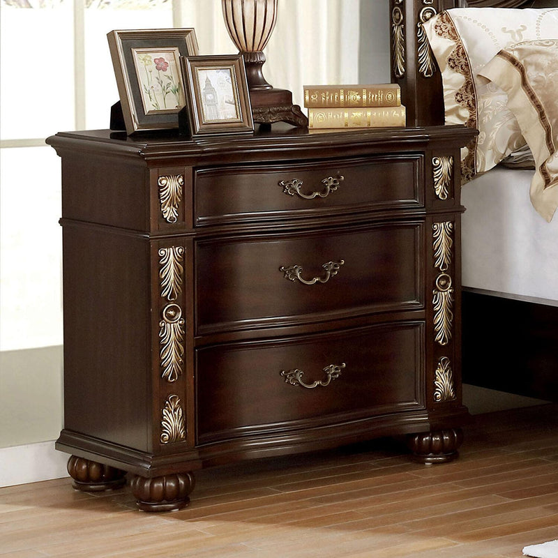 Theodor Brown Cherry Nightstand