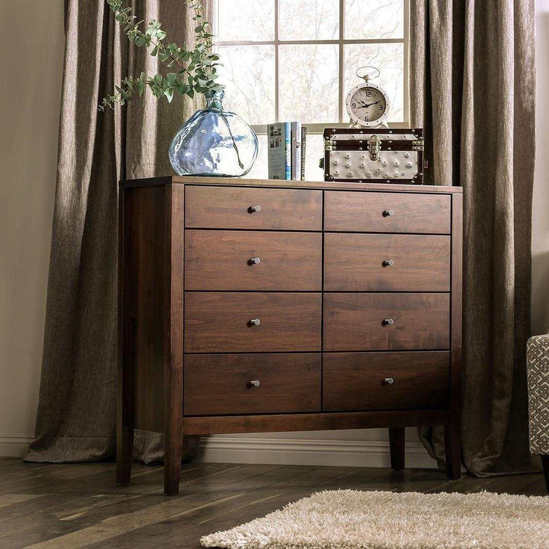 Willamette - Espresso - 8 Drawer Chest - Ornate Home