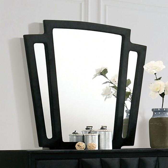 Carissa - Velvet Upholstered - Mirror - Ornate Home