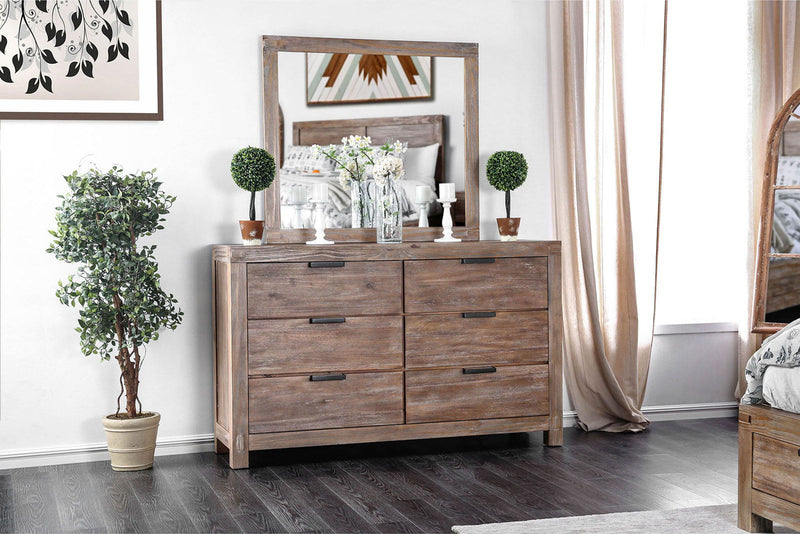 Wynton Weathered Light Oak Dresser