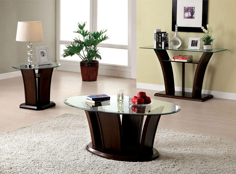 Manhattan Brown Cherry Coffee Table