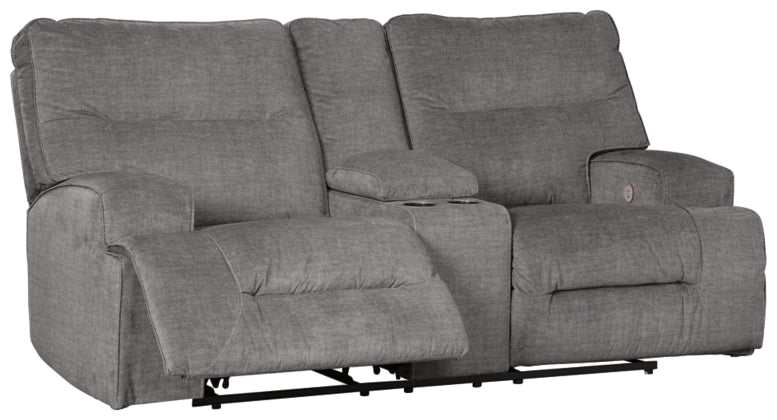 Coombs Power Reclining Loveseat w/ Console - Ornate Home