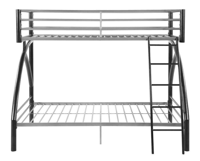 Stephan - Gunmetal - Twin over Full Bunk Bed - Ornate Home