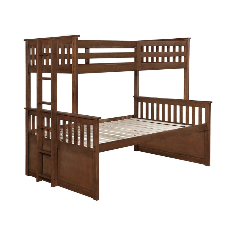 Atkin - Weathered Walnut - Bunk Bed - Ornate Home