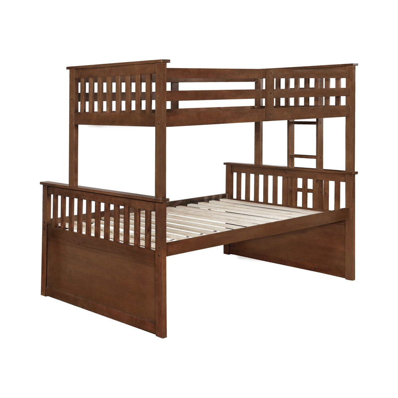 Atkin - Weathered Walnut - Bunk Bed - Ornate Home