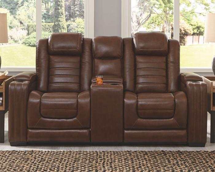 [CYBER WEEK] Backtrack - Chocolate - Power Reclining Sofa, Loveseat & Chair / 3pc Set - Ornate Home