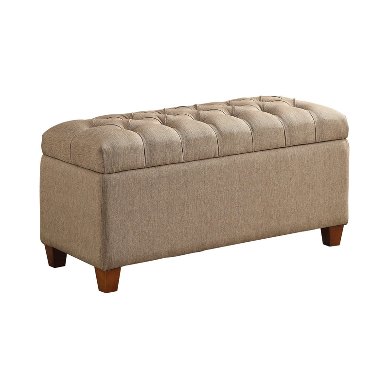 Callum - Taupe - Storage Bench - Ornate Home