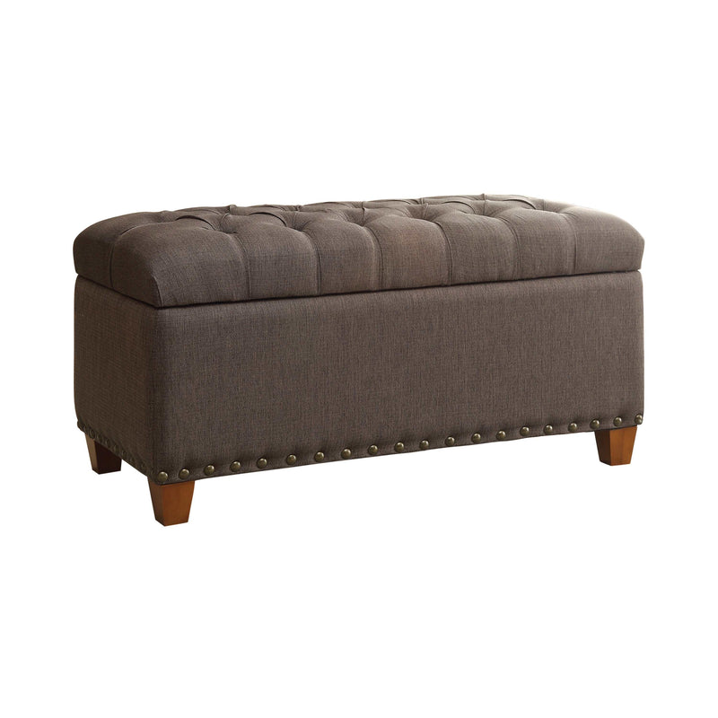 Callum - Mocha - Storage Bench - Ornate Home