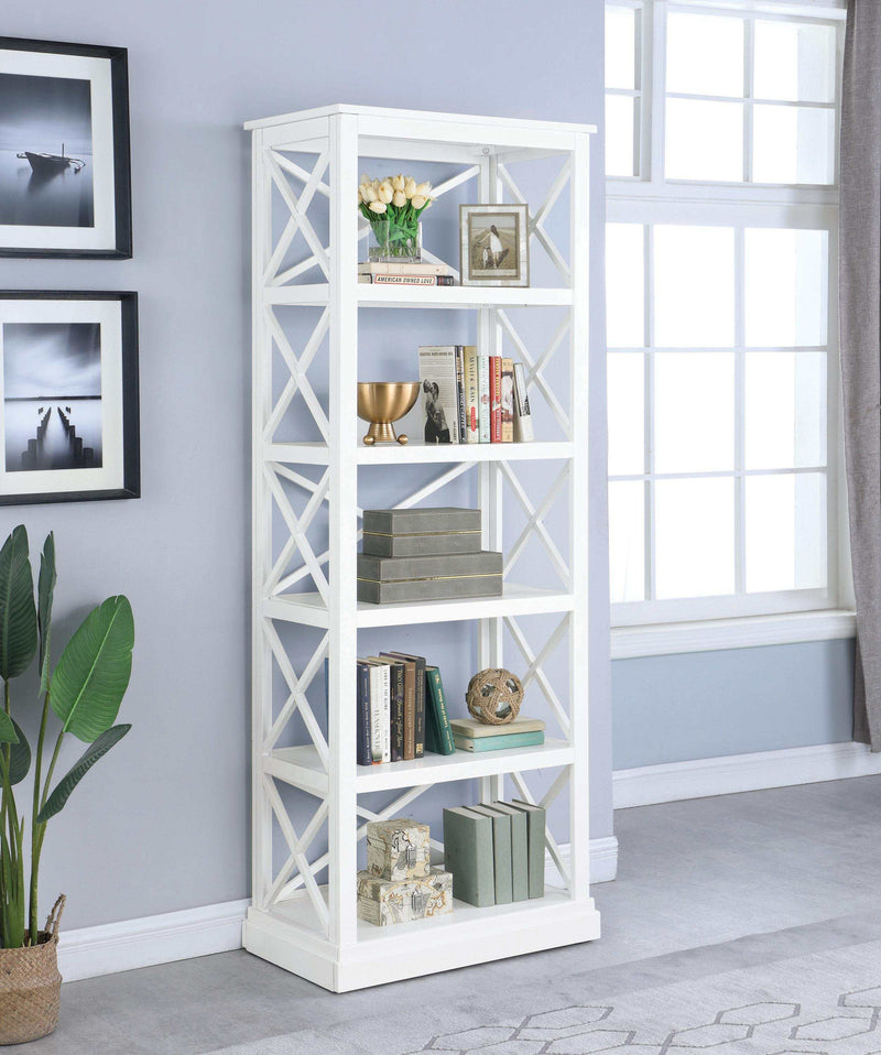 Johansson - Antique White - Bookcase - Ornate Home